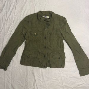 Anne Taylor Loft Shirt Jacket Sz M